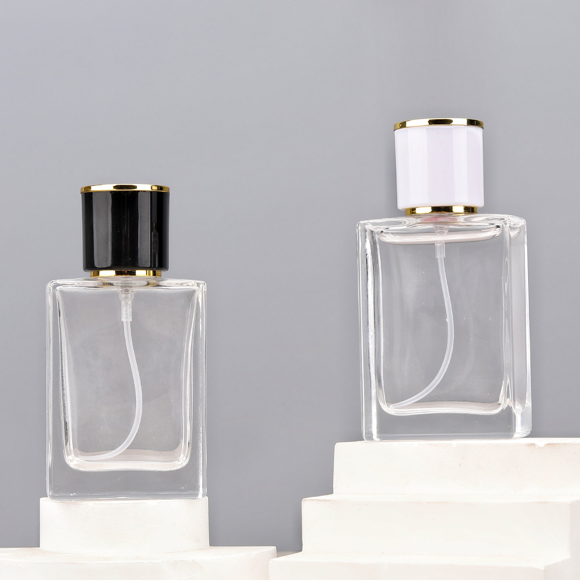 Frasco Atomizador de Perfume F092D 30 ml de Vidrio Rellenable para Muestras
