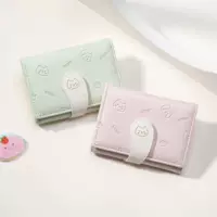 Брендовый кожзаменитный кошелек с короткой сумкой, держатель для карт