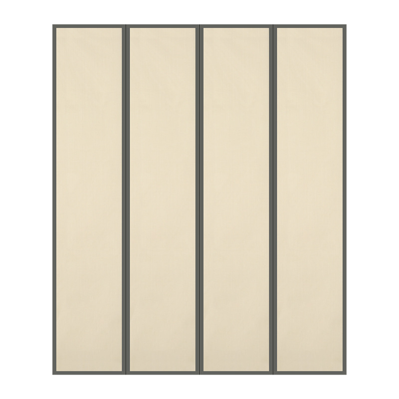 A5L Summer Magnetic Self-adhesive Magic Tape Encrypted Mesh Mosquito Barrier Home Fly Screen Door Curtain with Full Magnetic Strips, No Drilling Required