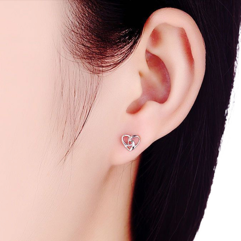 本場S925通体純銀ピアス女性韓国版かわいいシンプルなイヤリング|undefined