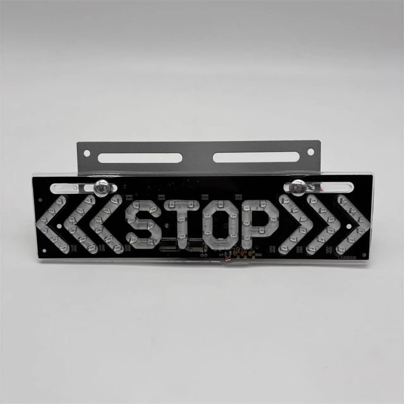 Truck Led Strobe Light 12V 24V Car Stop Colorful Warning Light Rear Fog Light Tail Light Trailer Width Indicator Light