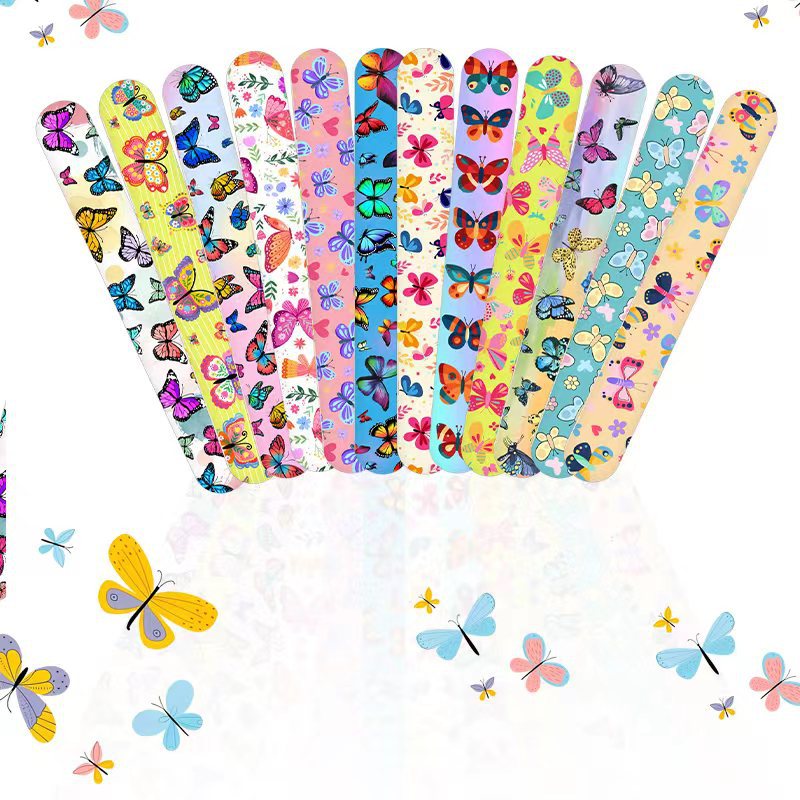 Nueva serie de mariposa Amazon collar pulsera PVC pulsera para niños