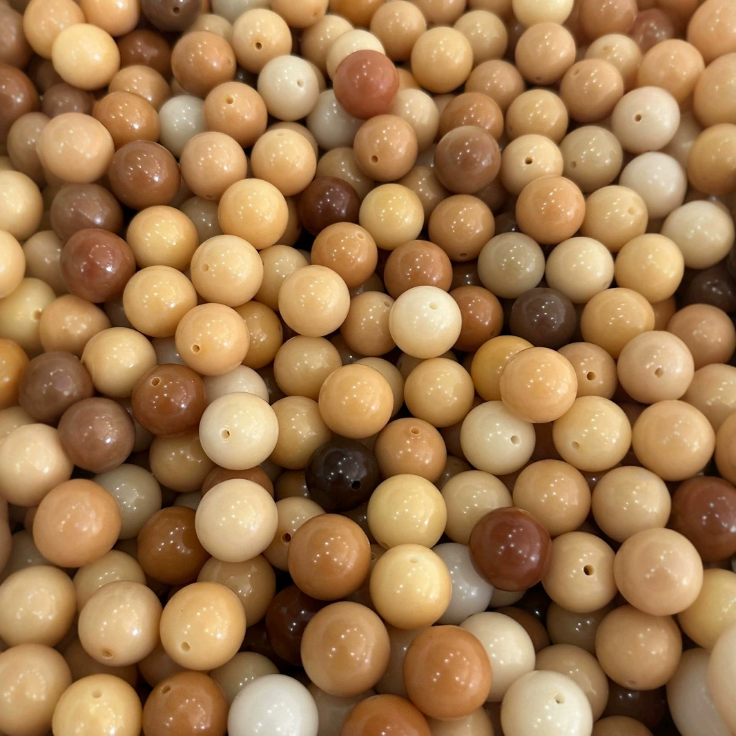 Натуральные подлинные состаренные корни бодхи, тонко полированные круглые бусины для буддийских четок, оптовые поставки живых бусин.