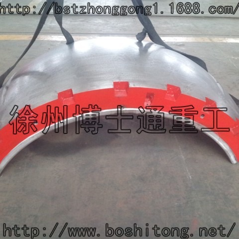 专业供应Φ4.8×72m窑球面瓦主轴瓦