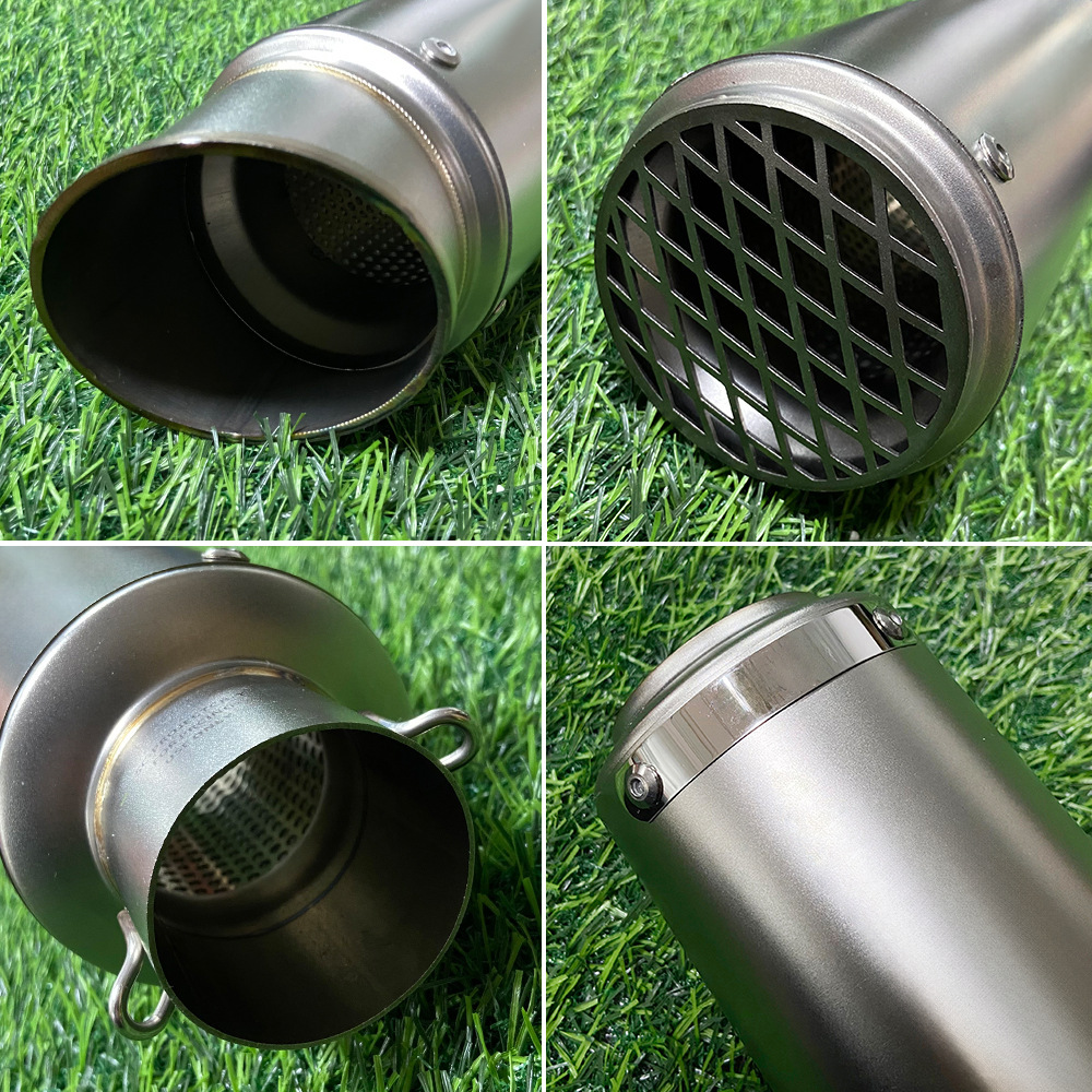 Motorcycle exhaust pipe 89 barrel SC series ZX4R race 800 450SR 250RR NINJA400 universal