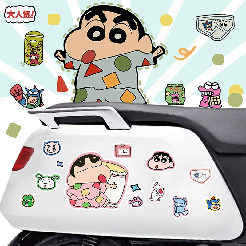 Crayon Shin-chan наклейки для электромобилей креативный веселье