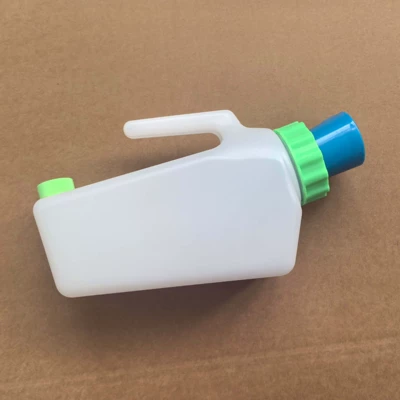 Anti-Spill Urinal, Anti-Leak and Odor-Proof Men's Urine Collector, Urine Collection Bag, Men's Bedpan, Car-Mounted Night Urinal (On-board emergency urine bag) - mens-1000ml-portable-storage-bag