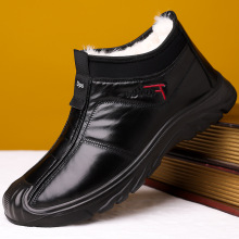 跨境大码老北京布鞋男棉鞋冬季加绒保暖男士鞋软底防滑中老年爸爸