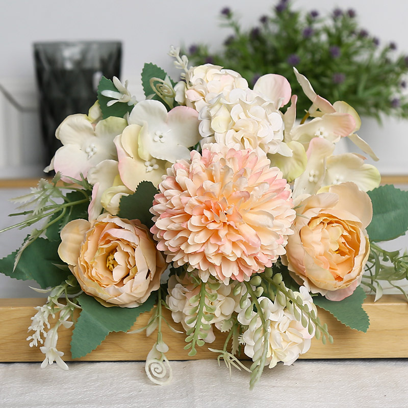 샴페인 모란 조합