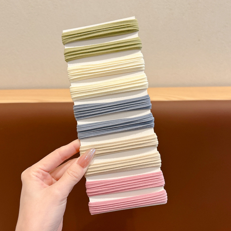 ancho jacquard cabello cuerda de cabeza mujer cola de caballo no daña cabello cuerda de cabello alta elasticidad no estrangulación cabello correa de cabello flor de cabeza