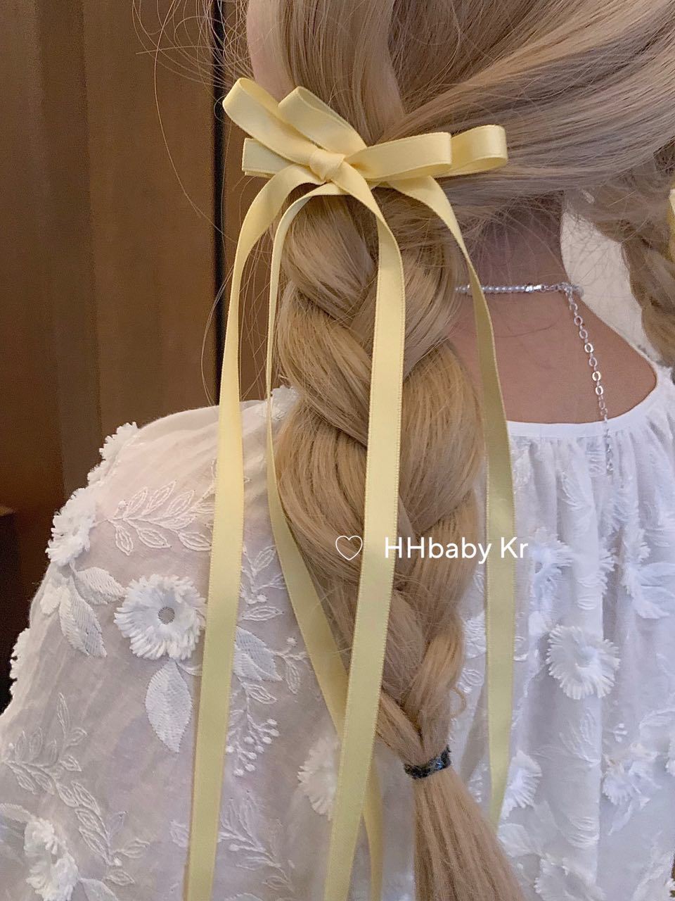 Frau IG-Stil Einfacher Stil Bogenknoten Tuch Haarklammer display picture 3