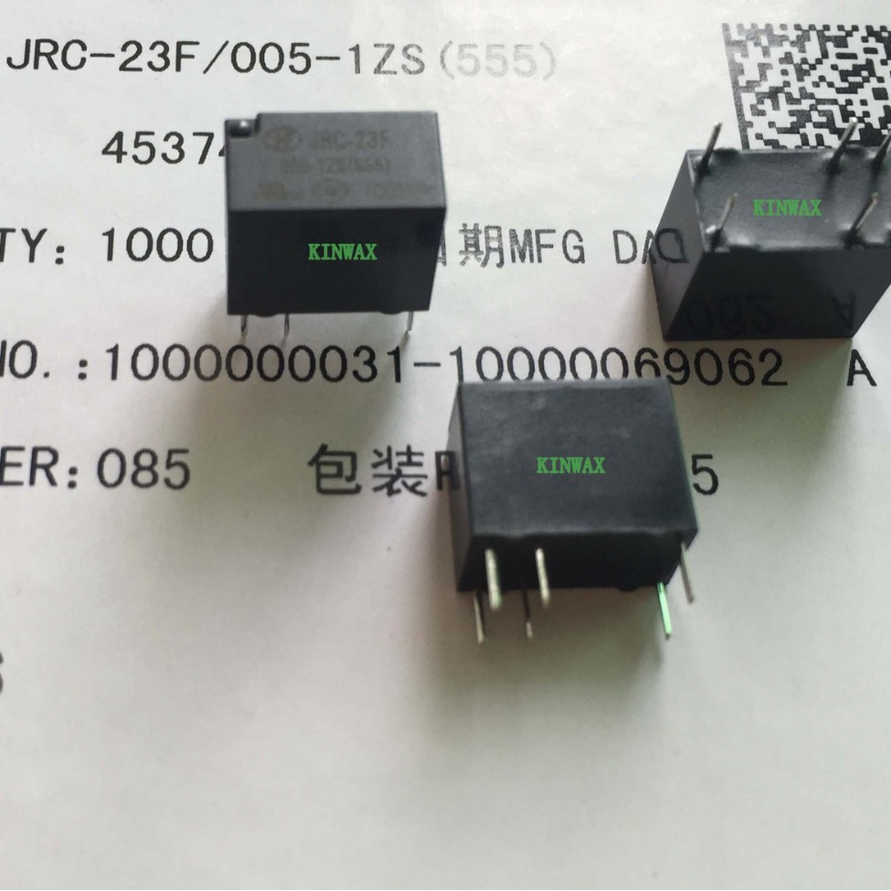 HFD23-005-1ZP 继电器 5V 2A信号继电器 全新正品晶伟斯科技