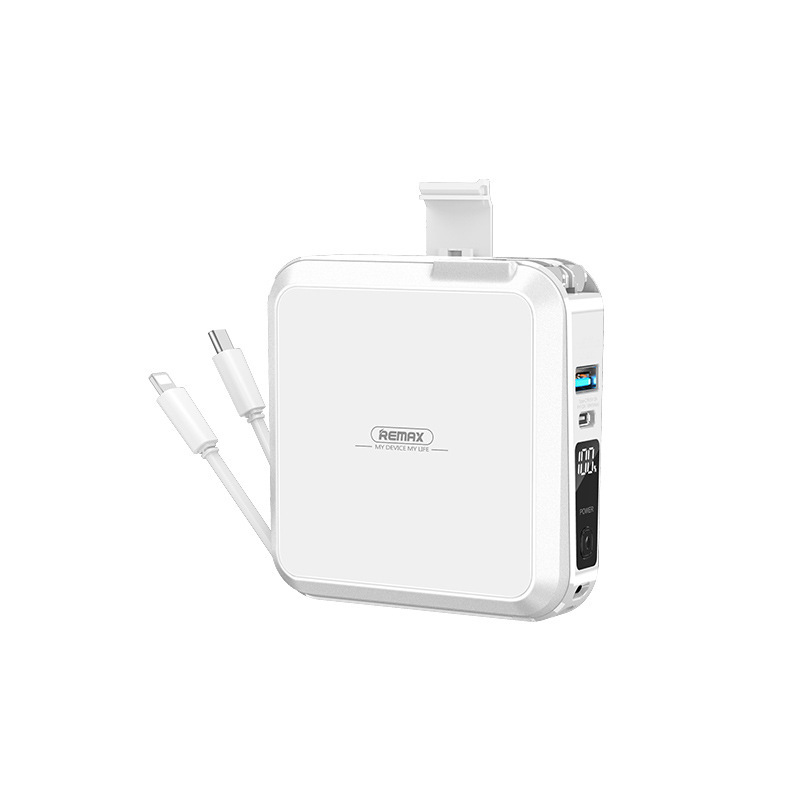 REMAX の人気のアンビリティフル Apple 16 に適したプラグ付きケーブル パワーバンク付き急速充電モバイル電源 3C 認証|undefined