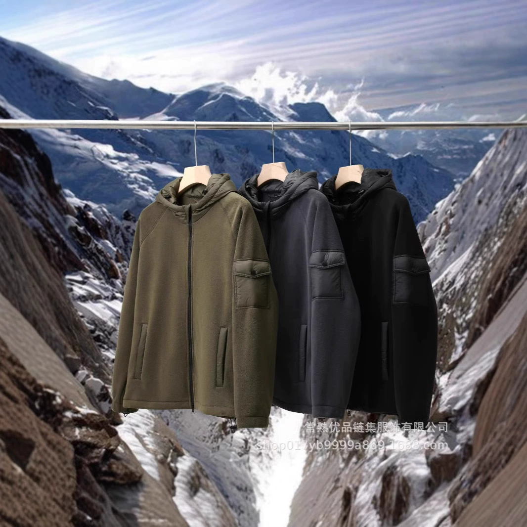 Австрийская бархатная верхняя одежда с капюшоном P, осенне-зимняя мужская уличная зимняя роскошная бархатная куртка