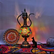 DIY自制土耳其马赛克台灯自制材料包手工暖场礼物团建亲子