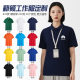 Summer Advertising Shirt T-Shirt Work Clothes DIY Printing Logo Lapel Pure Cotton Short-sleeved Polo Shirt Customized Men's High-end Sense