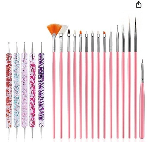 国境を越えたネイルアートブラシ工場卸売31本セット32本セット多様なネイルアートブラシ組み合わせフルツールセット|undefined