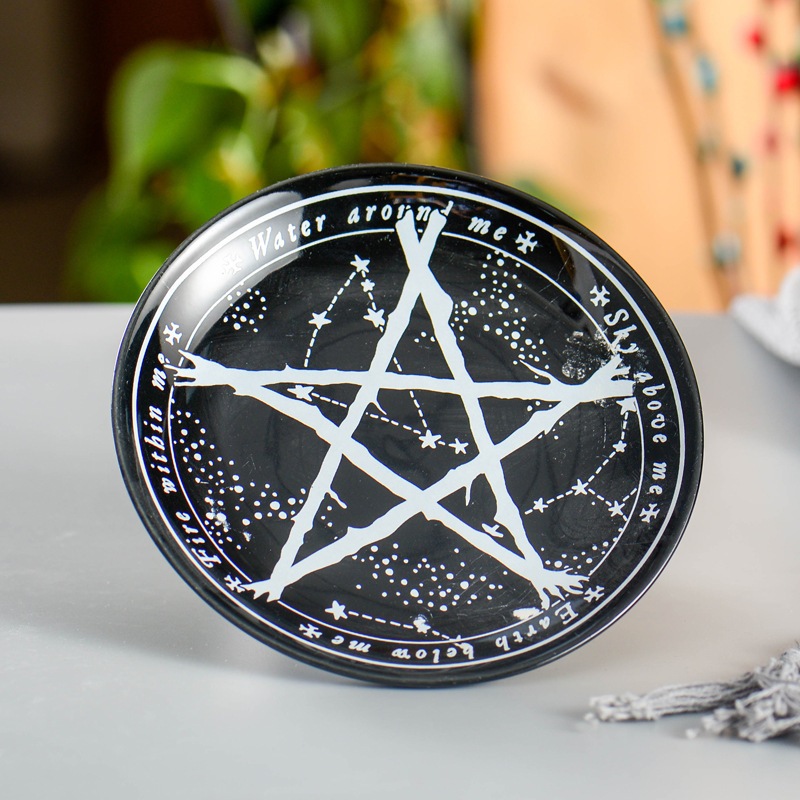 Pequeño plato de murciélago de calabaza de cerámica pintada, cerámica de arcilla de nube blanca, regalo de Halloween, plato de postre de fruta de cerámica