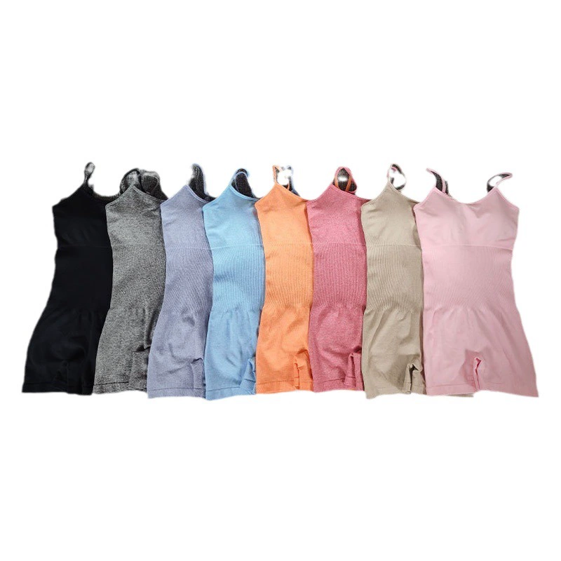 Кросс-бордерный бестселлер на Amazon: женский спортивный комбинезон для фитнеса и йоги, оптом, облегающий, цельный.