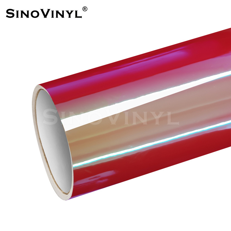 Carlake colorido Arco Iris galvanoplastia coche camaleón color cambiante película Cuerpo brillante pegatina modificación película ventas directas