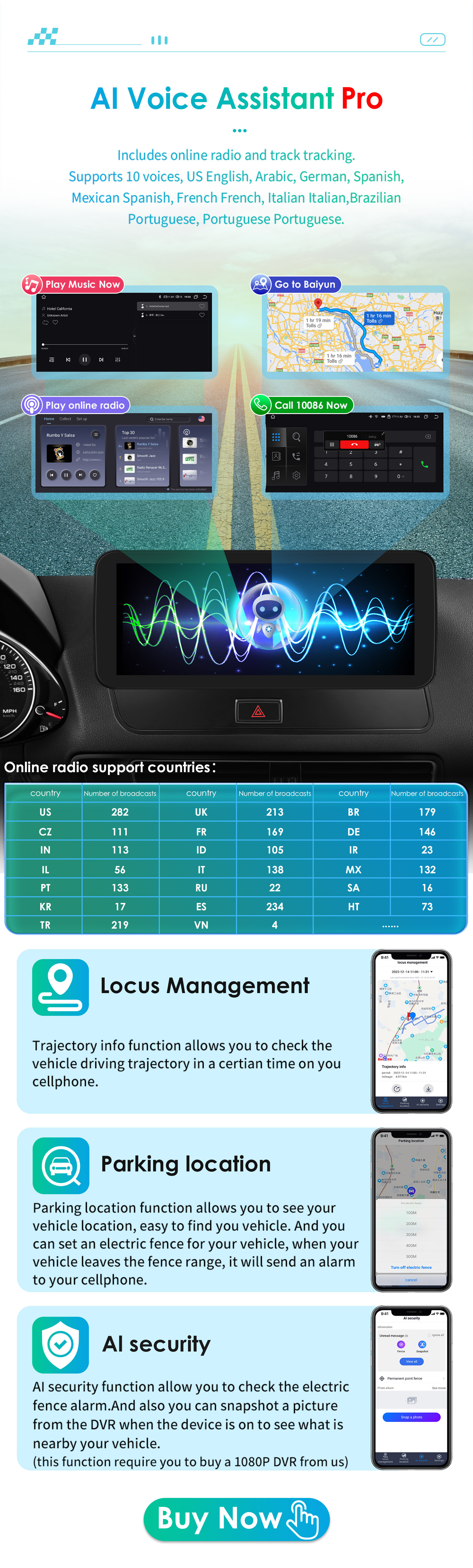 Suitable for 09-16 Audi Q5 Android large screen central control display navigation reversing image all-in-one machine