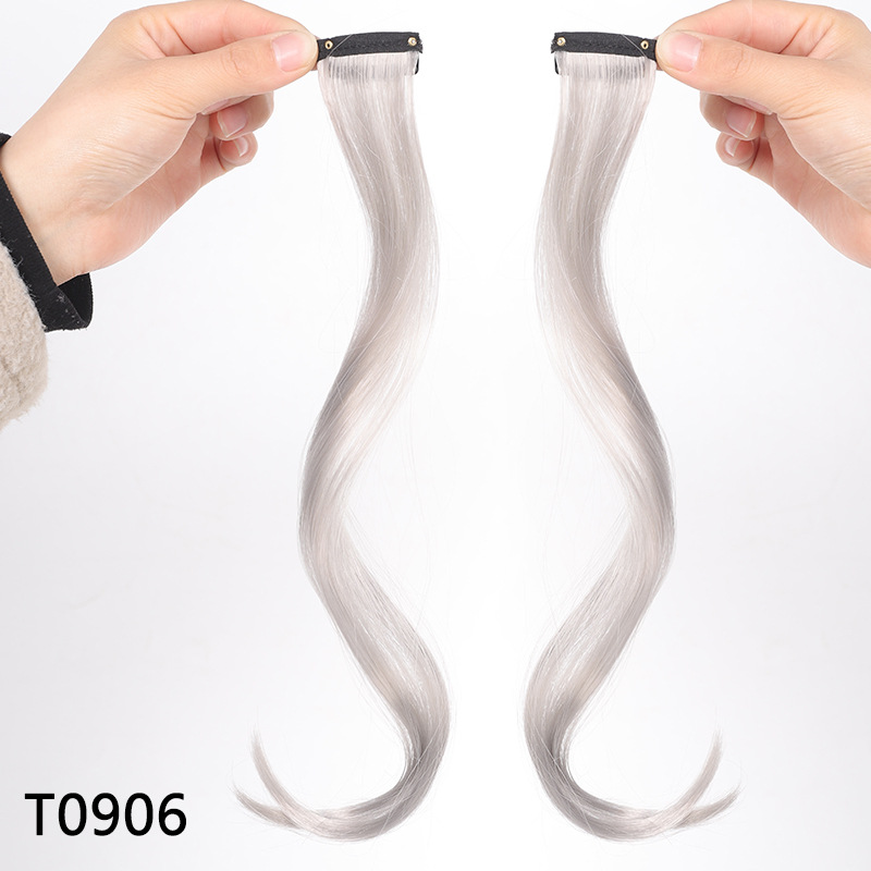 Long Xu Bangs peluca en línea celebridad de media longitud Peluca de ocho caracteres Bangs peluca mujer natural falso Bangs