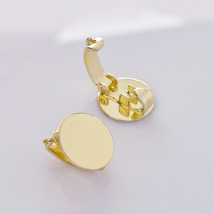 Wholesale 10mm jewelry buckle copper material hanging plating color retention process is not easy to fade suitable for making DIY hair accessories