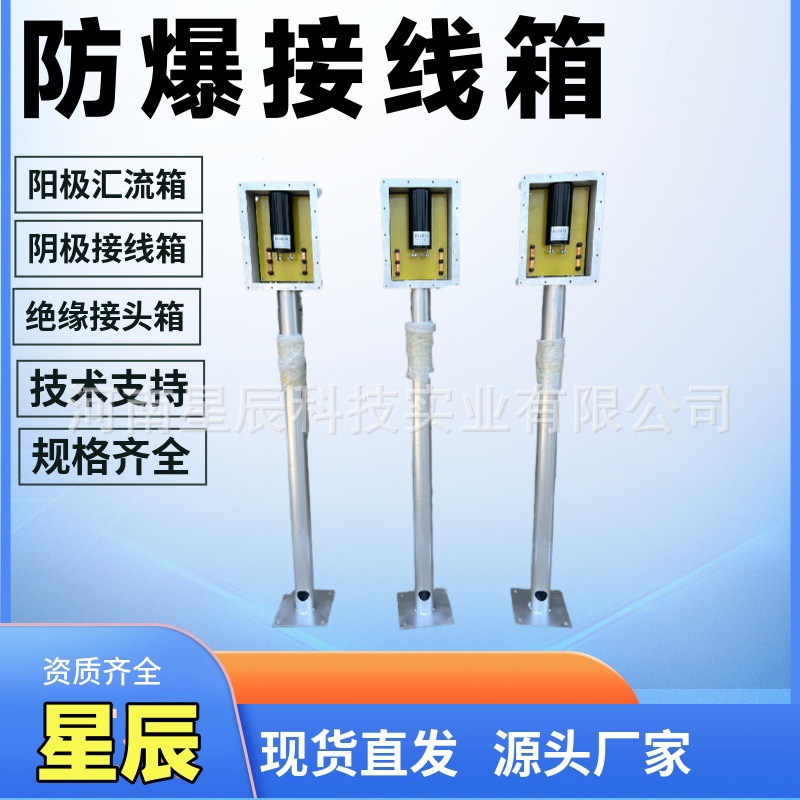 深井阳极接线箱 牺牲阳极防爆接线箱壳体 绝缘接头避雷器保护箱