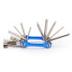 Bicycle color tool 11 in 1 multifunctional combination mountain bike tool with T25 chain cutter riding equipment