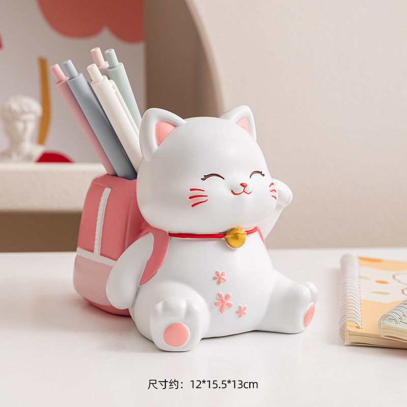 クリエイティブパンダペンホルダーイン高価値学生オフィスデスク大容量収納装飾品教師の日ギフト|undefined