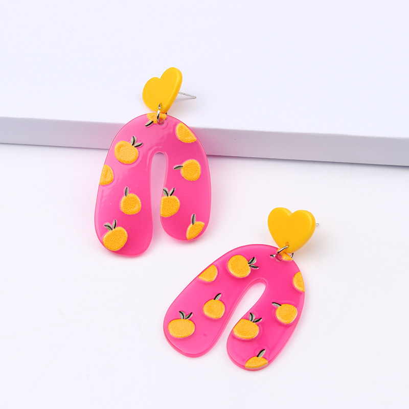 Drop Earrings Classification Fashion Geometric Arylic Drop Earrings