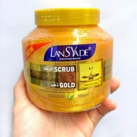 Трансграничный 24K золотой скраб 500g чистый успокаивающий крем маски для внешней торговли оптом