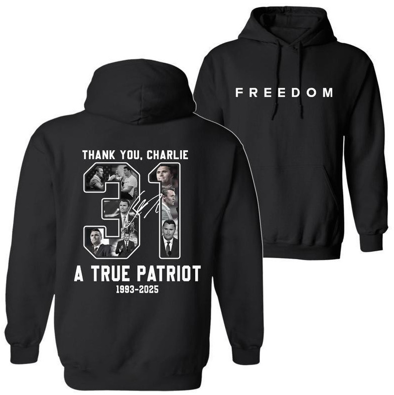 【跨境欧码】Thank You Charlie Kirk A True Patriot Legends|undefined