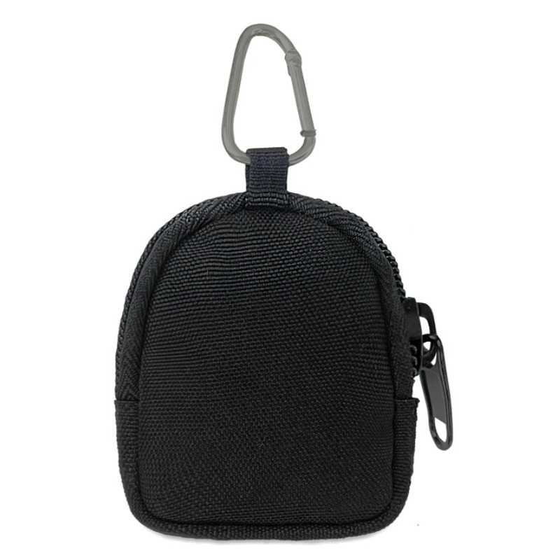 Monedero a juego diario de Amazon Cartera pequeña de almacenamiento de poliéster resistente al desgaste Disco en U Monedero para auriculares Mini bolsa