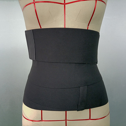 Cross-border direct supply of one-size-fits-all sports and fitness elastic abdominal belt with adjustable elasticity 12.5 waist restraint belt plastic belt