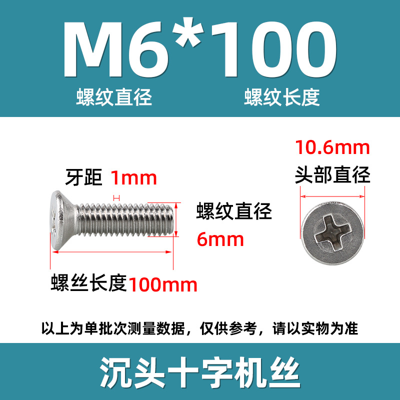 M6X100