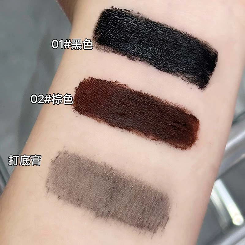Lengthening waterproof curling base mascara for eyelashes, no smudge, long-term effect, styling