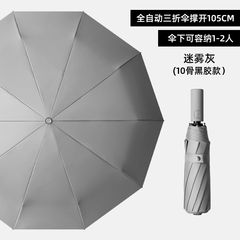 全自動折りたたみ傘大量卸売大型サイズ日焼け止め日除け晴れ傘男女日傘カスタム広告|undefined