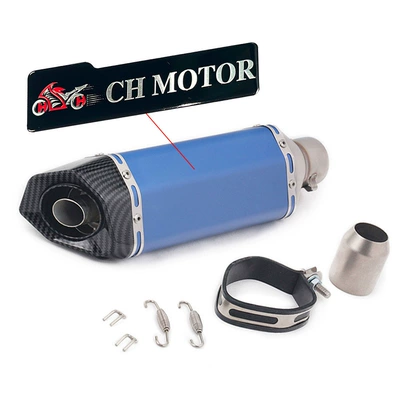 Hexagonal Exhaust Pipe Modification for: Exhaust pipe - f-small-hexagonal-round-tail-blue