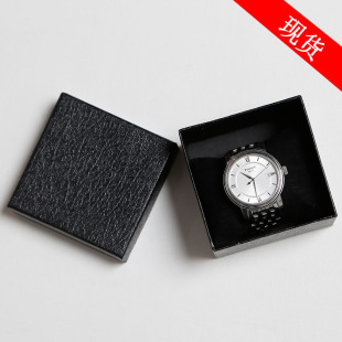 Tiandi Cover Watch Box Black Faux Leather Watch Packaging Jewelry Bracelet Box Watch Carton Factory Wholesale