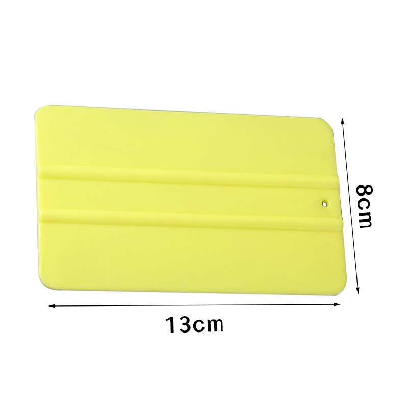 Material suave del automóvil, herramienta de película de cambio de color, raspador, ropa de automóvil, tablero suave, foto cuadrada, raspador de franela gruesa, anti-rayado image 7