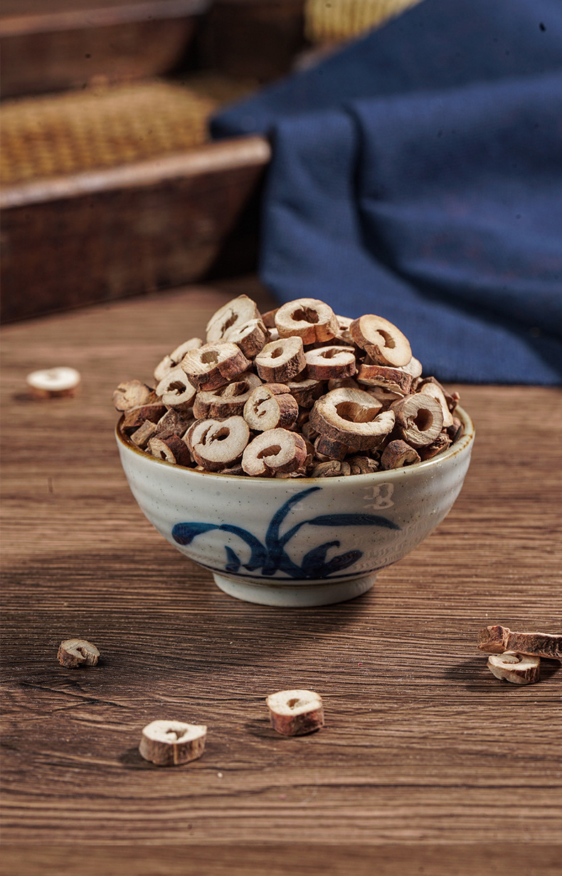 Dried Moutan Bark Dan Pi 500g Core Removed Sliced Peony Root for Decoction specifications