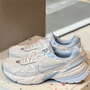 Pure Original V2K Retro Dad Shoes, Contrasting Color Trendy Jogging Shoes, Mesh Breathable Sports Shoes, Cushioning and Wear-Resistant Running Shoes