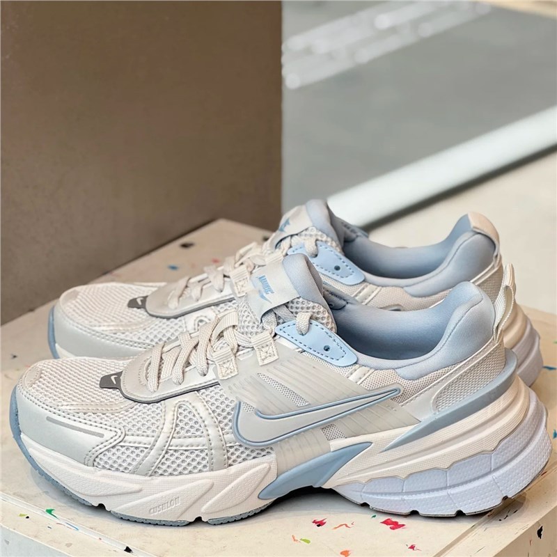 純粋なオリジナル V2K レトロお父さん靴コントラストカラートレンディなジョギングシューズメッシュ通気性スポーツシューズクッション性と耐摩耗性ランニングシューズ|undefined
