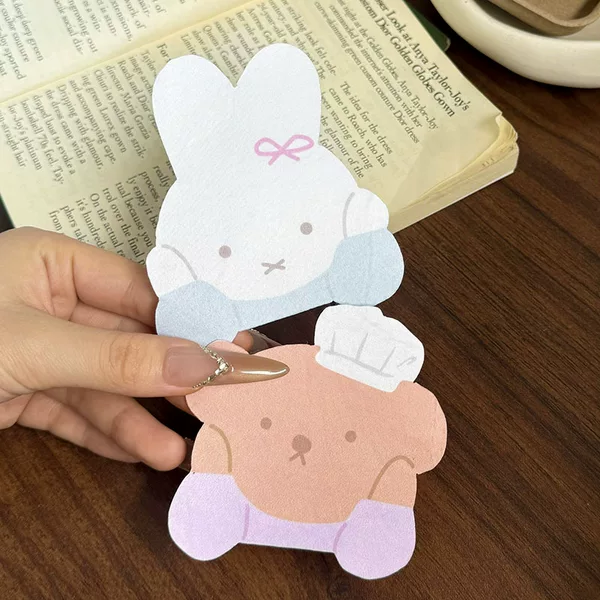 Miffy Rabbit Magic Tape Bangs and Hair Fringe Fixer for Girls, Invisible Forehead Hair Organizer, Cute Hair Accessory for Students, New