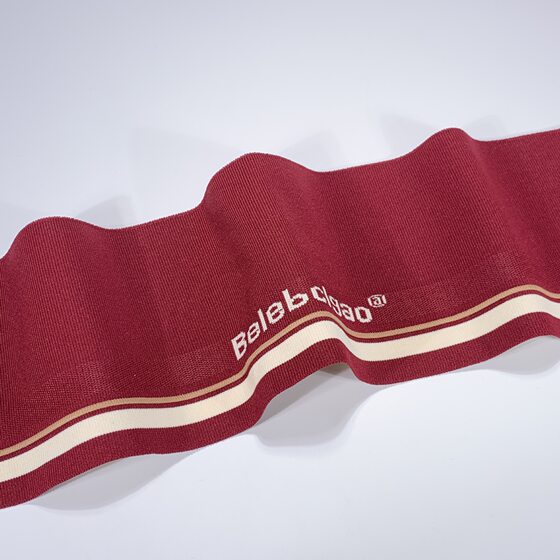 Factory-Made Horizontal Machine Ribbed Knitted School Uniform Ribbed Hem Cuffs Neckline Jacquard Waistband Threaded Flat Machine Ribbed