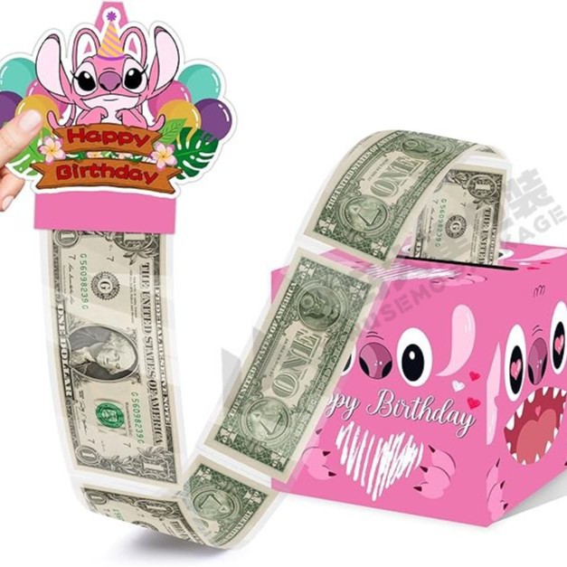 现货生日抽钱盒15