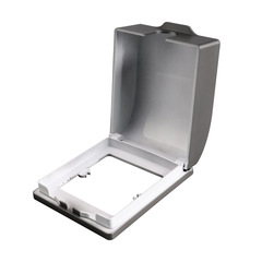 International Electrotechnical Commission Switch Panel 86 Type Universal Kitchen Bathroom White Transparent Waterproof Box Splash Proof Box Waterproof Cover