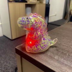 Amazon Bestseller Dinosaur Squeeze Toy: Luminous Foam Stress Relief Ball—Cute Stress-Relief Toy for Kids and Adults