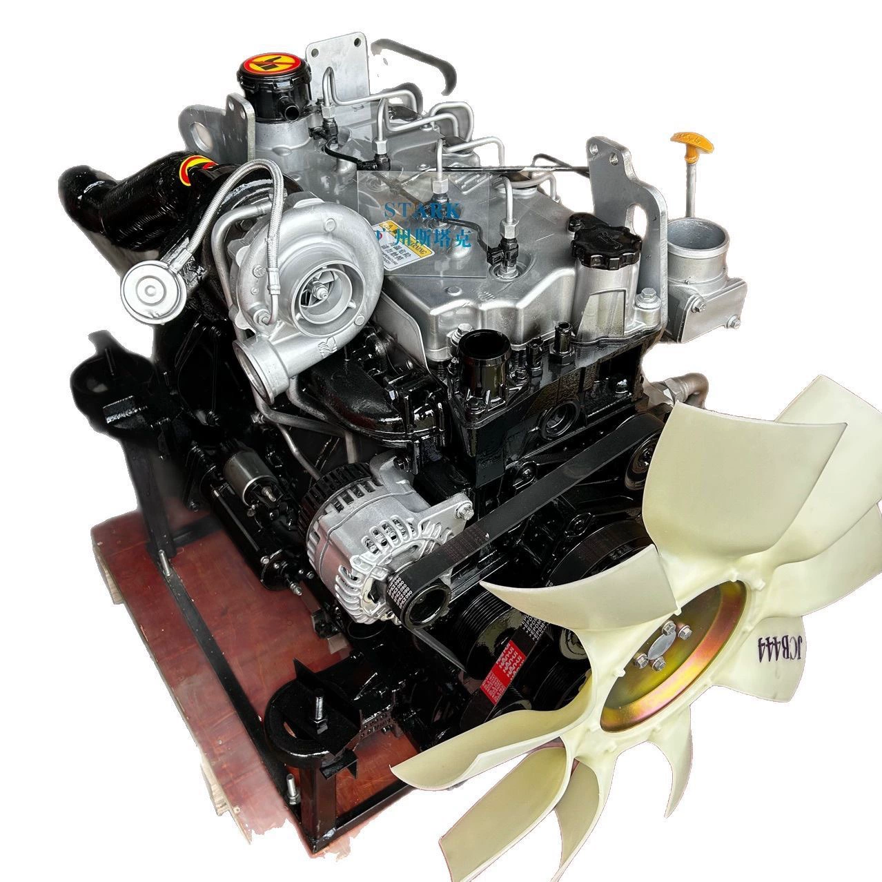 Подходит для JCB JS85, JS130LC, аксессуары для экскаваторов, двигатель JCB444, двигатель EFI 93 кВт.